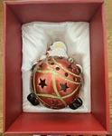 Santa Luminary Led Ceramic Ornament 7X5X5 With Timer Hang/tabletop Qvc. Fixed Price $12.99.