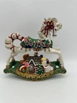 Heritage House Musical Rocking Horse "white Christmas". Fixed Price $20.00.