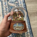 Roman Christmas Nativity 100 Mm Musical Snow Globe Glittersome. Fixed Price $40.00.