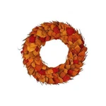 On Air 17" Dried Leaf Wrath W/ Twigs By Ellen Degeneres, Orange H206109 *niob. Fixed Price $48.99.