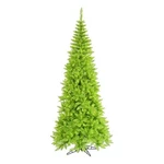 Vickerman 66" Fir Slim Dura-lit Led Artificial Christmas Tree In Lime Green. Fixed Price $284.68.