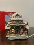 Department 56 Santa Claus Is Coming Sombertown Hall Village #59392. Fixed Price $49.99.