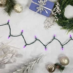 Northlight Set Of 50 Purple Led Mini Christmas 4" Spacing - Green Wire. Fixed Price $17.49.