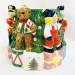 Spode Christmas Tree Votive Candleholder 3D Toys Around Tea Light. Fixed Price $18.99.