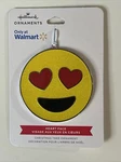 2023 Disney Hallmark Christmas Ornament Flat Metal Emoji Smiley Face Love Heart. Fixed Price $5.10.