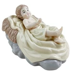 Vintage O'well Grandeur Noel Baby Jesus Figurine Porcelain Holy Family Nativity. Fixed Price $24.59.