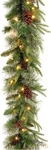 National Tree Feel Real Colonial Garland, Green. Fixed Price $104.00.