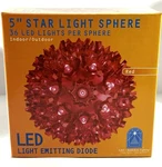 Star Sphere 5 Indoor/outdoor 36 Led Gki/bethlehem Lighting 2007. Fixed Price $18.99.