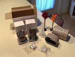 Soaoo Christmas Autumn Lighted Table Decoration Houses Cobblestone Trees Lights. Fixed Price $24.99.