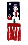 Led Light Up Flashing Christmas Scarf Snowman. Fixed Price $7.99.