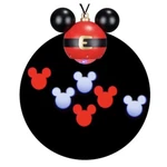 Disney Magic Holiday Mickey Mouse Whirl-a-motion Hanging Projection Ornament New. Fixed Price $37.71.