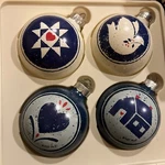 Glass Ball Christmas Ornaments - Mary Emmerling Country Collection. Fixed Price $20.00.
