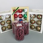 Christmas Ornament Lot Montgomery Ward Pyramid Wood Bead Garland Holiday Decorat. Fixed Price $7.99.