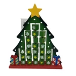 Hobby Lobby 2016 Wooden Advent Calendar Christmas Tree 15 X 13 Inch Countdown. Fixed Price $29.99.
