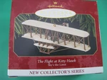 Hallmark Keepsake Ornament 1997 The Flight At Kitty Hawk Sky's Limit #1 Mib. Fixed Price $9.00.
