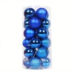 24PACK 1.96 Inch Shatterproof Christmas Balls Ornaments For Tree Holiday Decor. Fixed Price $11.99.