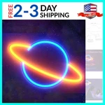 Neon Led, Wall Sconce Decorations, Battery Usb Powered Lit Acrylic Ne.... Fixed Price $26.24.
