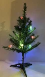 Christmas Tree Small 18 Artificial Mini Stand Bendable Metal Branches New. Fixed Price $16.14.