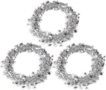 75 Ft Star Tinsel Garlands With Wire, Christmas Decorations. Fixed Price $9.99.