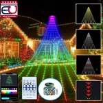 Christmas Tree Waterfall String 200LED Lights Waterproof Smart Home Decor Remote. Fixed Price $26.99.