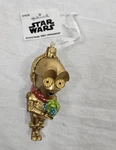 Nwt Hallmark Disney Star Wars Gold C-3PO Christmas Ornament P12. Fixed Price $8.99.