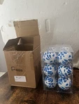 Poen 12 Pcs 3.15'' Mexican Christmas Tree Ornaments Talavera White/blue. Fixed Price $19.99.