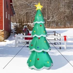 Towering Green Christmas Tree Inflatable Yard Decoration - 9.5 Ft By Sunnydaze. Fixed Price $69.67.