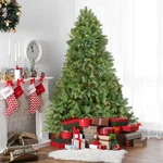 Northlight 6.5' Noble Fir Full Artificial Christmas Tree - Clear Lights. Fixed Price $369.49.