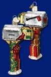 Old World Christmas Glass Ornament 32079 4 1/2 Mailbox Welcome Home. Fixed Price $18.99.