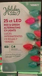 Holiday Living 25-COUNT 13-FT Red/green C9 Led Plug-in Christmas Lights #4950677. Fixed Price $18.99.