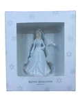 New Royal Doulton White Christmas Figurine Ornament Boxed # 40000887. Fixed Price $30.00.
