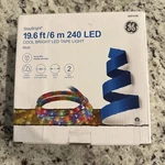 Ge 5974798 240CT Multi Color Cool Bright Led Tape Light 19.6' In/out - New!. Fixed Price $26.99.