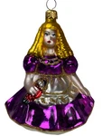 Kurt S. Adler Polonaise Collection Little Clara Glass Christmas Tree Ornament. Fixed Price $15.00.