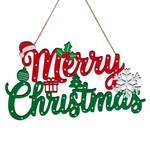 Merry Christmas Sign For Front Door Decor - 2 1WOODEN 11.8 Inch 6.7INC. Fixed Price $26.37.