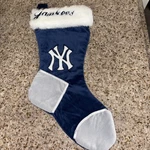 Ny Yankees 15" Mlb Christmas Holiday Stocking Forever Collectibles Gift #3800. Fixed Price $8.00.
