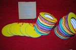 Avon Hanging Fiesta Garland 12 Ft. Total Lg. 8 Lanterns Party Quinceanera Mexico. Fixed Price $21.99.