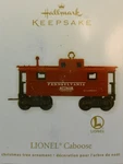 Hallmark QXI2169 Lionel Pennsylvania 477618 Caboose Christmas Ornament. Fixed Price $5.99.