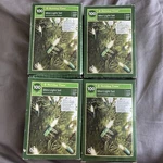 Holiday Time 100 Clear Mini Lights Green Wire Set Christmas Tree Decor Lot Of 4. Fixed Price $37.99.