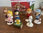 Department 56 Peanuts 2011 Charlie Brown Christmas Pageant Nativity Set 8 Piece. Fixed Price $45.00.