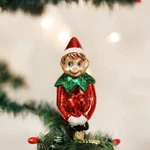 Old World Christmas Pixie With Glass Clip-on Ornament 24154. Fixed Price $18.88.