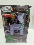 New Gemmy Airblown Inflatable Iridescent Reindeer Led Light Up 6.5 Ft Multicolor. Fixed Price $72.98.