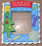 Hallmark 2010 It's Great Be Your Grandkid Photo Holder Christmas Ornament. Fixed Price $6.85.