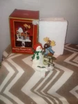 Gerson International Stocking Hanger Collectable Moose, Snowman Christmas Decor. Fixed Price $13.48.