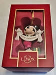 Lenox Disney Mickey Mouse 2025 Merry Christmas Porcelain Ornament Nib. Fixed Price $34.95.