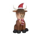 Holiday Time Highlander Scottish Cow 3.5 Ft Christmas Airblown Inflatable. Fixed Price $54.99.