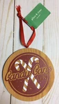 Place & Time Candy Cane Lane Christmas Holiday Ornament 4". Fixed Price $9.99.