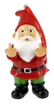 Holiday Double Bird Gnome Ornament, 3.5 Inch - Inappropriate, Funny Christmas.... Fixed Price $13.49.