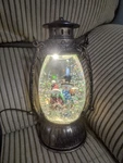 Regency Led Christmas Snowmen Lantern Water Globe Sparkling - Tested Works. Fixed Price $50.00.