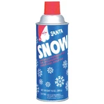 Santa 13 Oz. Aerosol Spray Snow Flocking 499-0506 One Size Glass White. Fixed Price $6.45.