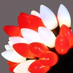 C9 Christmas String Lights - 50 Led 39FT Outdoor Smooth Bulb With Timi.... Fixed Price $31.75.